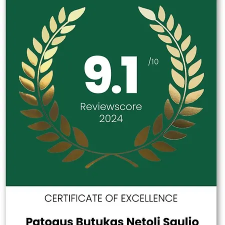 דירה Jaukus Bustas Netoli Saulio Skulpturos *